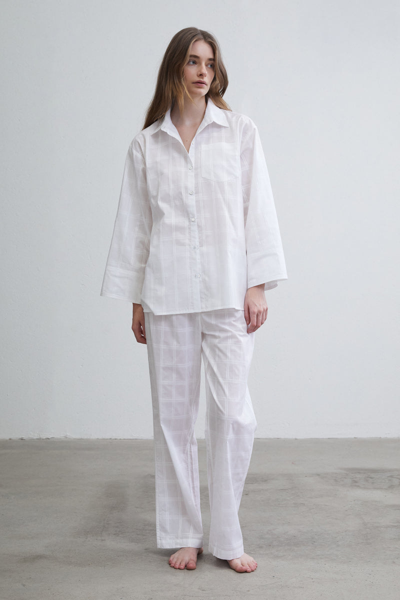 Long Sleep Set | Blanc